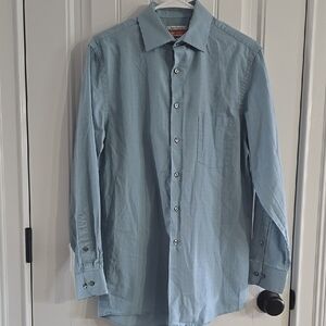 5 For 25 Van Heusen Men's Blue Dress Shirt 32/33